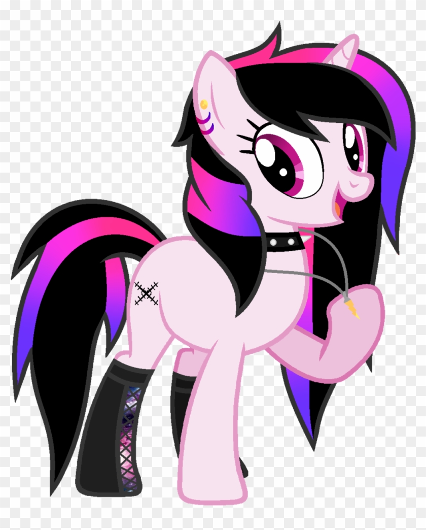 Cindypinkartje, Boots, Choker, Female, Mare, Oc, Oc - Cartoon #884568