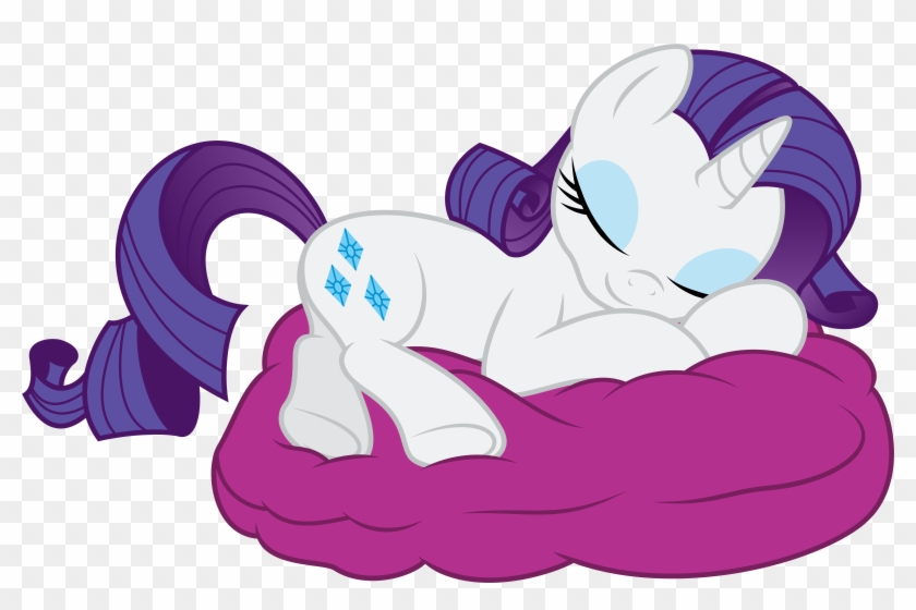 Rarity My Little Pony Spike Rainbow Dash - My Little Pony Sleeping #884576