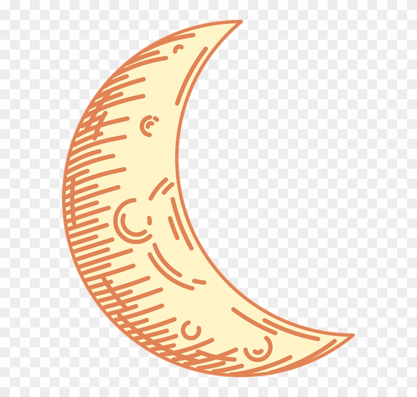 Crescent Clipart Bulan Sabit - Moon #884616