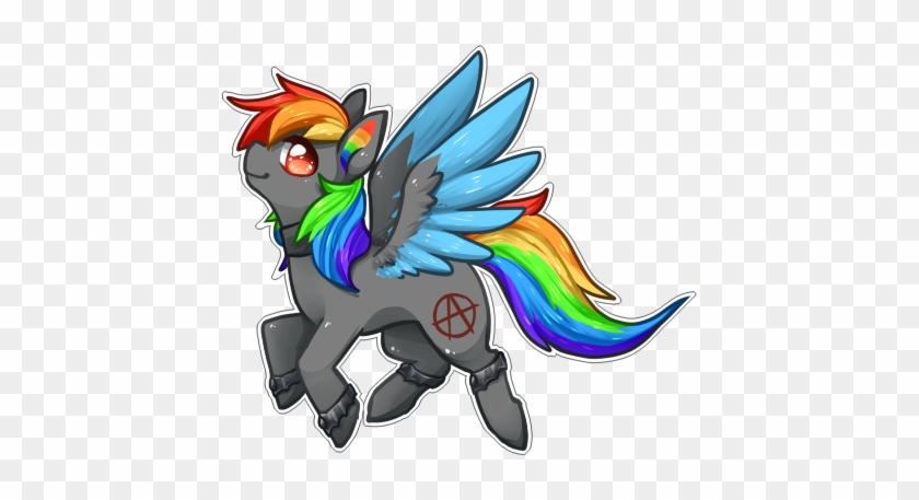 Mousu, Choker, Oc, Oc Only, Pegasus, Pony, Safe, Solo - Cartoon #884632