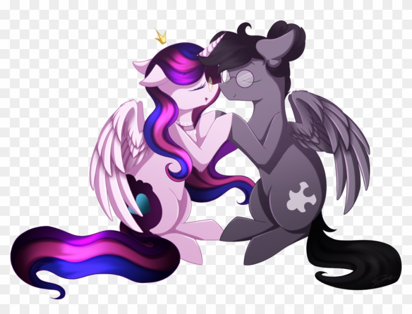 Mindlesssketching, Choker, Female, Glasses, Mare, Oc, - Cartoon #884638