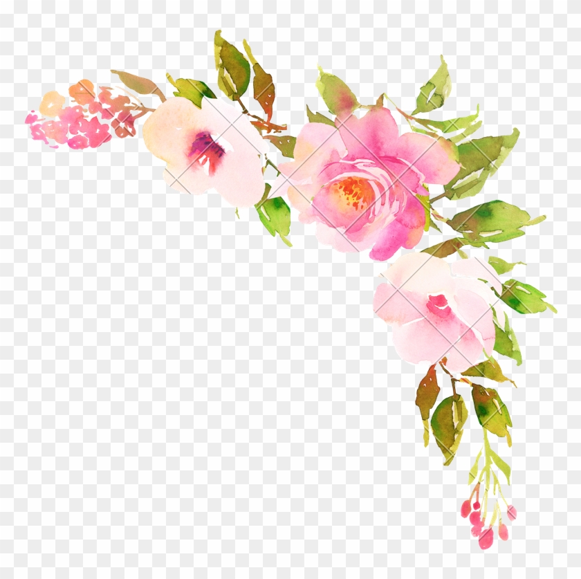 Flower Bohemian Bouquet With Roses - Boho Flowers Transparent #884706