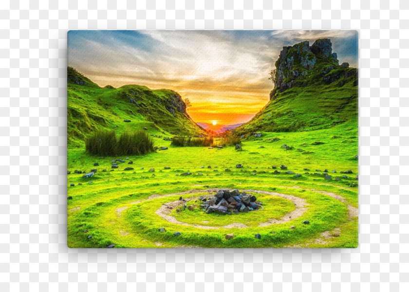 Clouds Dawn Dusk Grass - Lb Prepasted Wall Mural Foto Wall Decor Wallpaper Marvel #884794