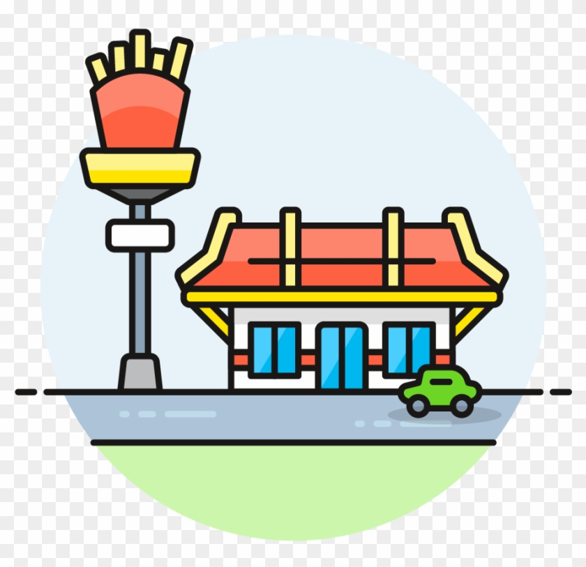 03 Fastfood Restaurant - Restaurant #884828