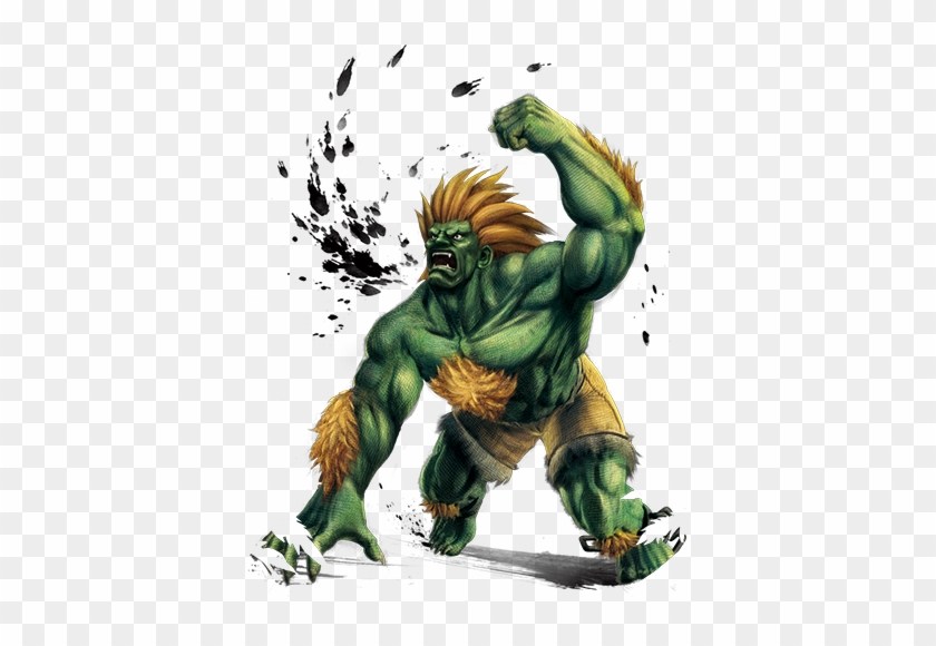 Blanka - Street Fighter 4 Blanka - Free Transparent PNG Clipart Images  Download