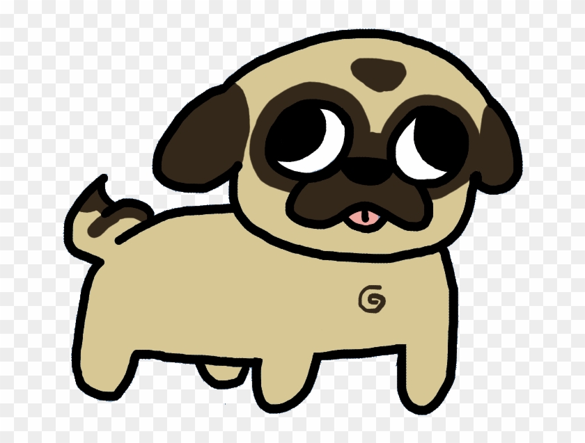 Bouncy Pug By Lorenmakesart - Gif Transparent Dog Pug #885007