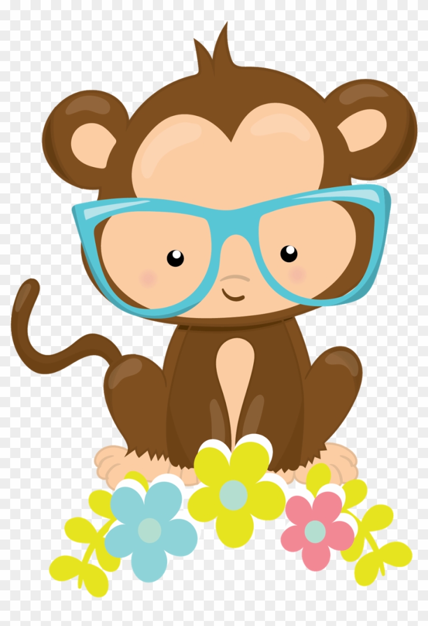 Monkeys, Kawaii, Animaux, Rompers, Kawaii Cute, Monkey - Cartoon #885138