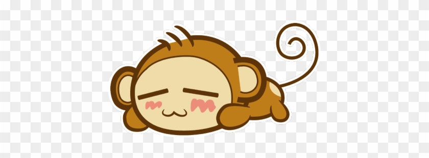 I Made A Sleeping Monkey - Cartoon Monkey Sleeping #885148
