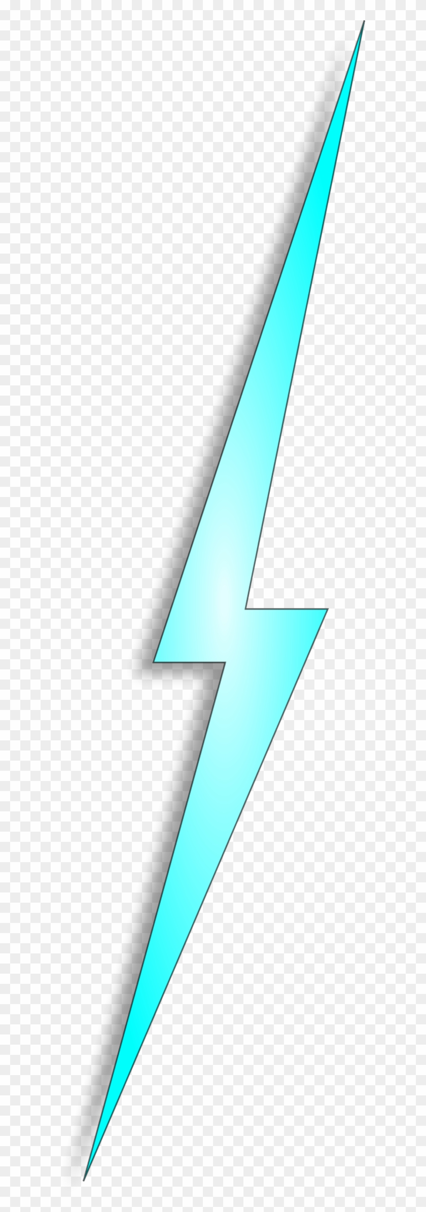 Electricity Clipart Lightning Bolt - Blue Lightning Clip Art #885173
