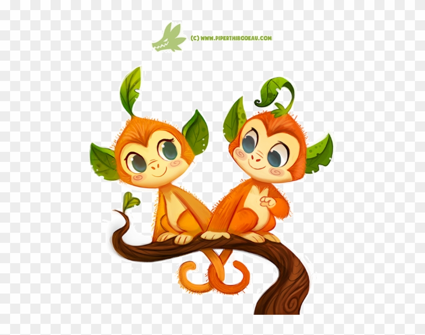 Daily Paint Leaf Monkeys By Piper Thibodeau On Artstation - Drawing #885178