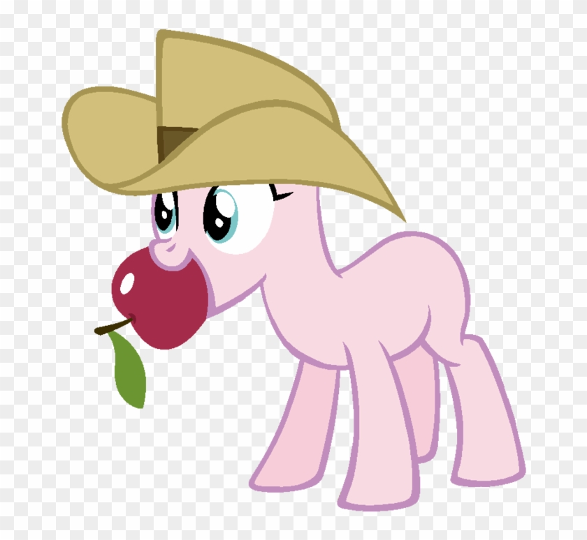 Base 'this Cowpony Gives You An Apple' By - Apple Bucking Base Mlp #885216
