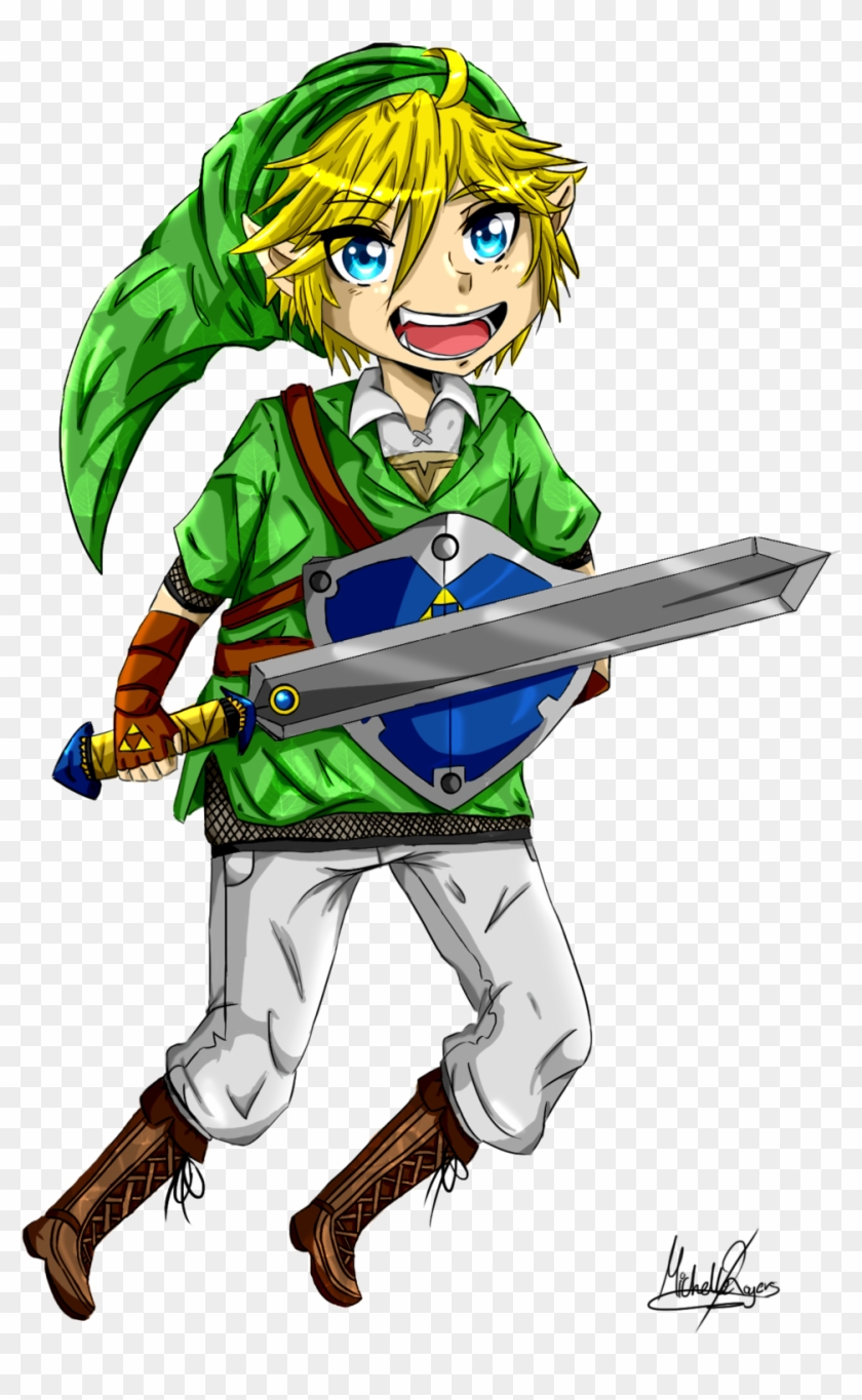 Legend Of Zelda Link By Applelove-chan - Cartoon #885257