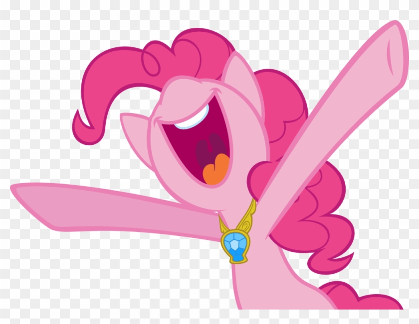 Pinkie Pie Big Smile Vector By Pisonisy - Pinkie Pie Big Smile Vector #885302