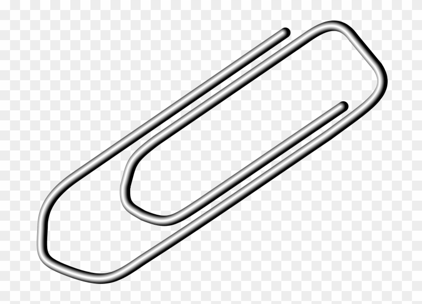 Paper Clip Clip Art Download - Paper Clip Drawing #885378