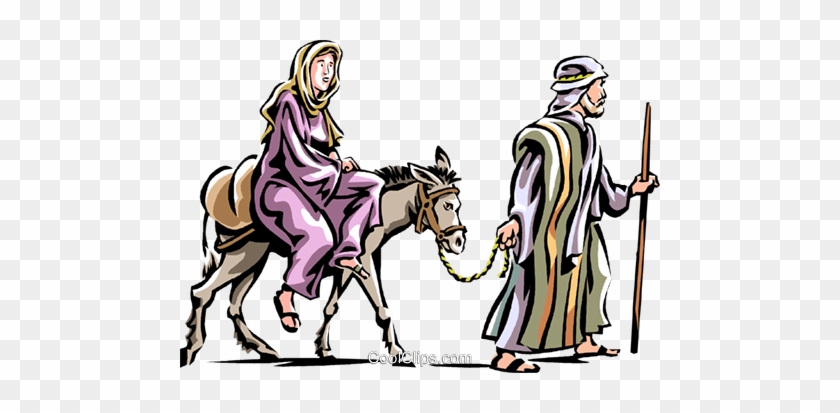 Joseph And Jesus Working Clipart Amp Joseph And Jesus - Mary Joseph And Donkey #885387