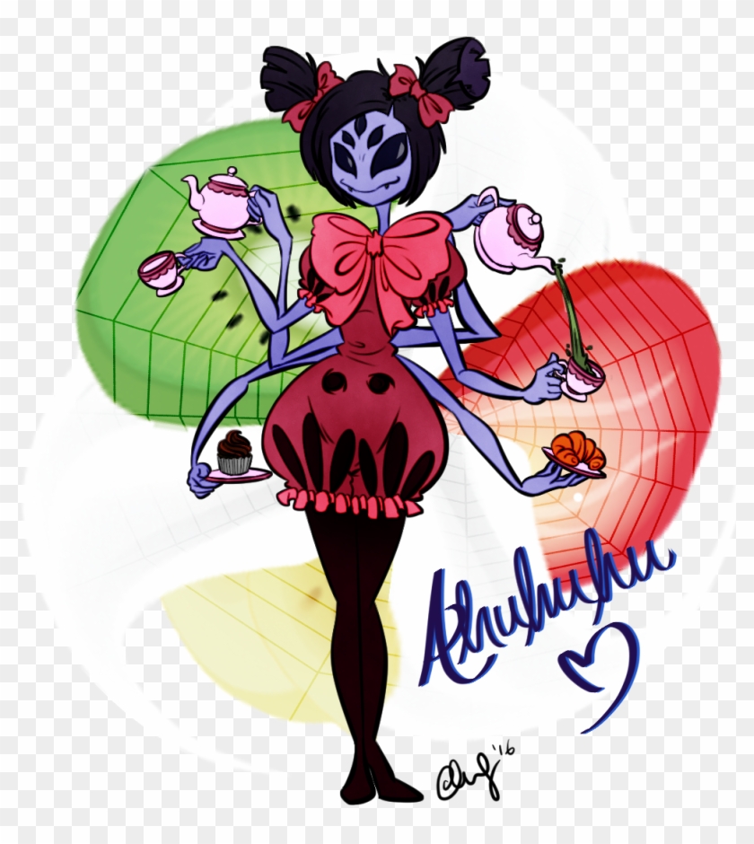 Muffet Pours You A Cup Of Tea By Ccucco - A Cup Of Tea #885461