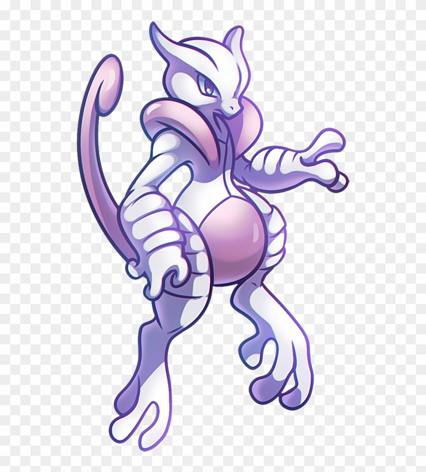 Evolution Of Mewtwo By Dragoart - Cartoon #885494