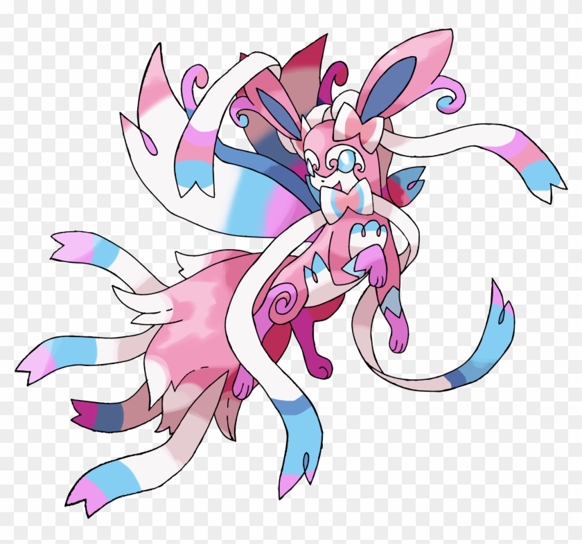 Pokemon Mega Evolution Of Sylveon #885538