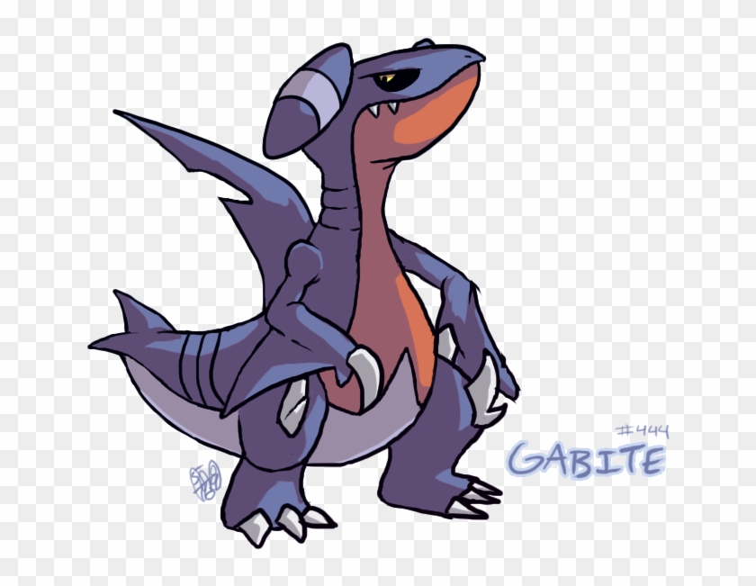 Gible Evolution Chart For Kids - Pokemon Gabite #885553