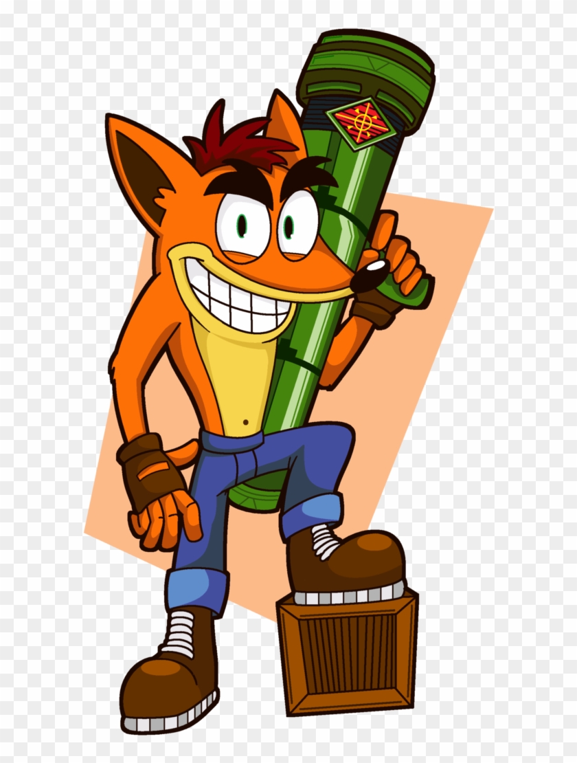 Crash Bandicoot By The-driz - Crash Bandicoot With Bazooka #885681