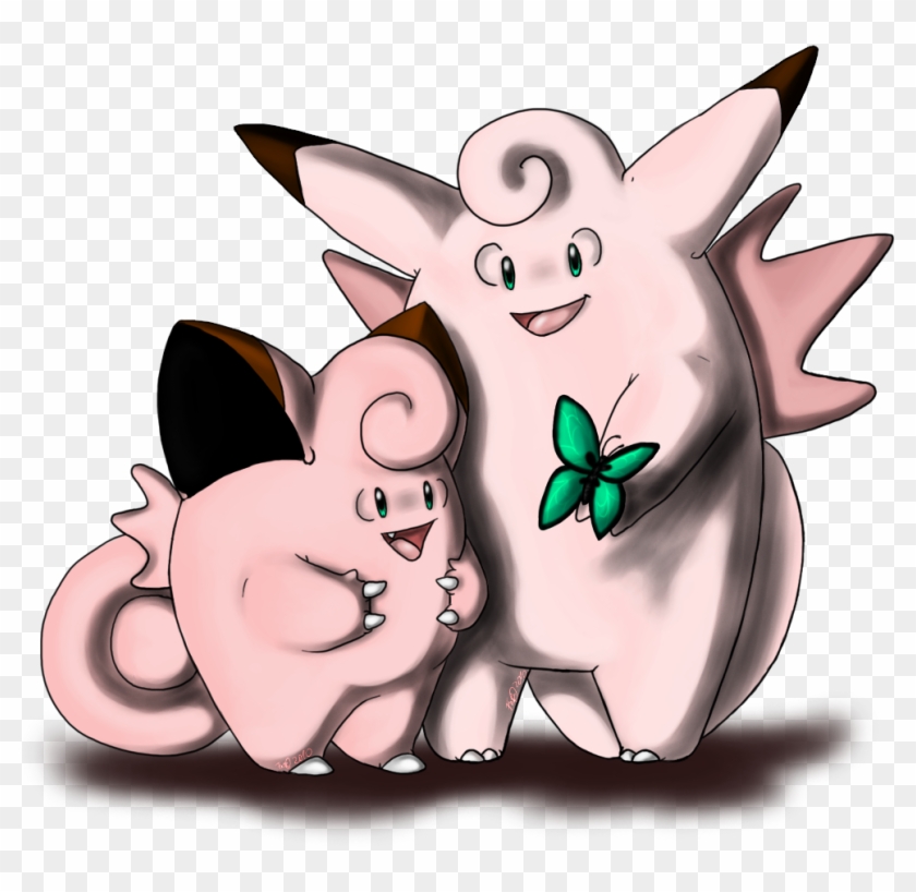 Clefairy Pokemon Evolution For Kids - Clefable And Clefairy #885704