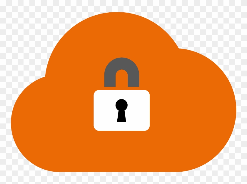 All Your Content Is Encrypted And You Are In Full Control - Icon Lock Cloud Png #885759