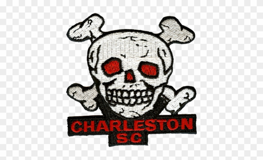 Red-eyed Skull And Crossbones Charleston Sc Embroidery - South Carolina #885854