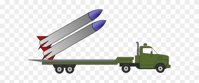 Missile Truck Clip Art At Clker - Lunch Box With Truck Loading Missile #885881