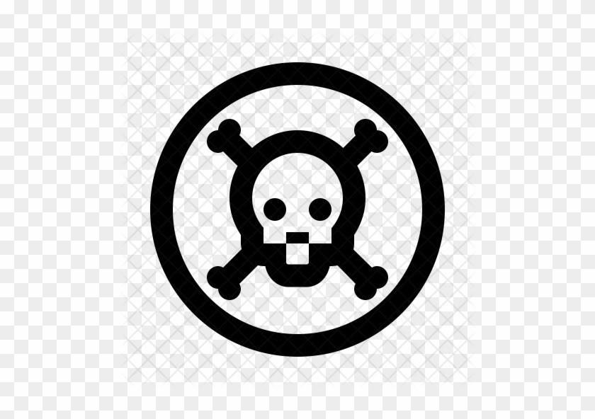 Skull Crossbones Icon - Prevention Of Lung Cancer #885886