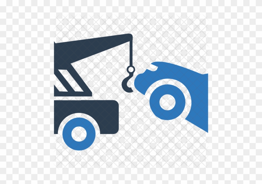 Tow, Truck, Car, Lifting, Vehicle Icon - Towing #885946