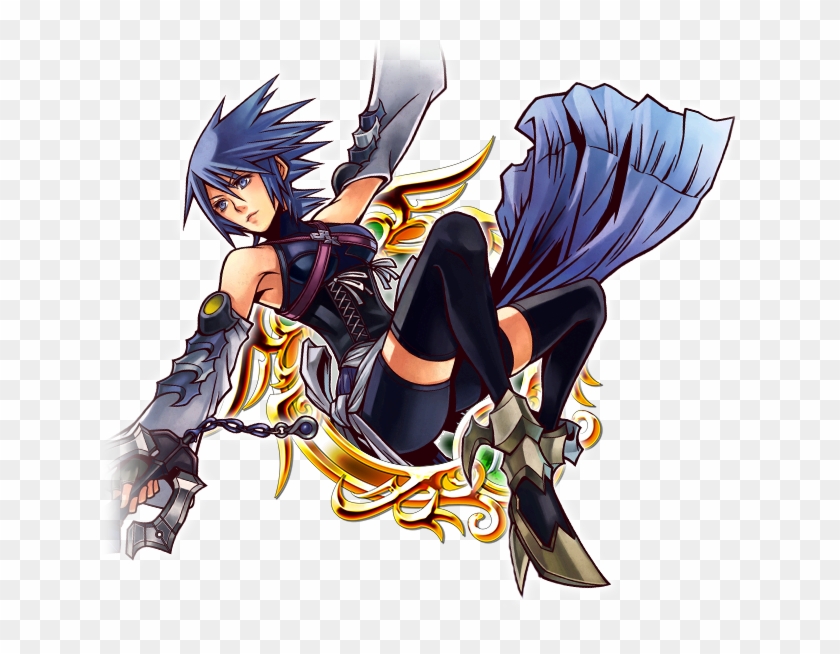 Illustrated Aqua B - Kingdom Hearts Birth By Sleep #886210