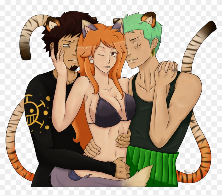 Dorobo Neko And Her Tiger Men By Honnuh - Anime Tiger Neko Girl #886310