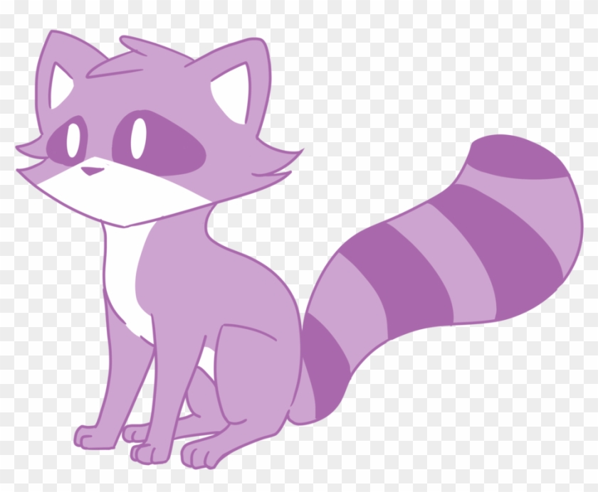 Purple Raccoon By The-cashew - Purple Raccoon #886348