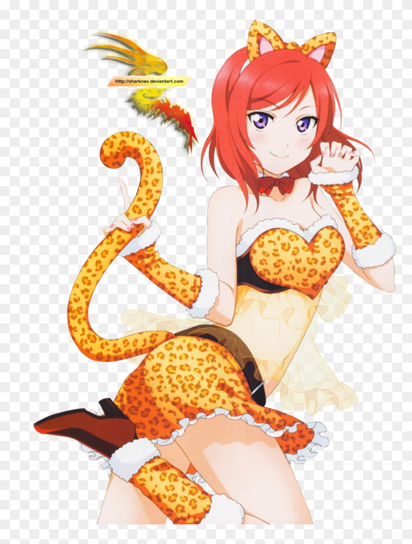 Love Live School Idol- Nishikino Maki Tiger Render - Love Live Maki Leopard #886389