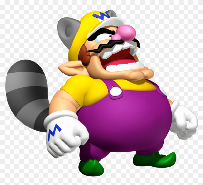 3d Raccoon Wario By Koopshikinggeoshi - Super Mario 3d World Wario #886415