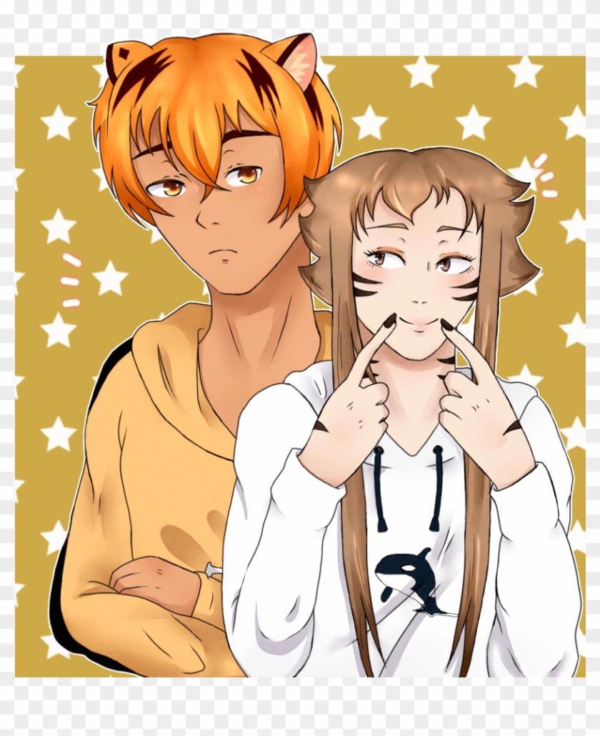 Tiger And Hyena By Astory-reedus - Cartoon #886423