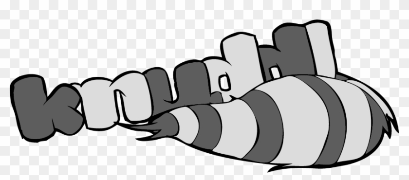 Knuddl Racoon Illustration - Knuddl Racoon Illustration #886441