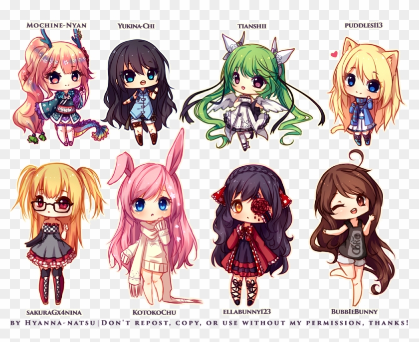 And More Chibis By Hyanna-natsu On Deviantart - And More Chibis By Hyanna-natsu On Deviantart #886447