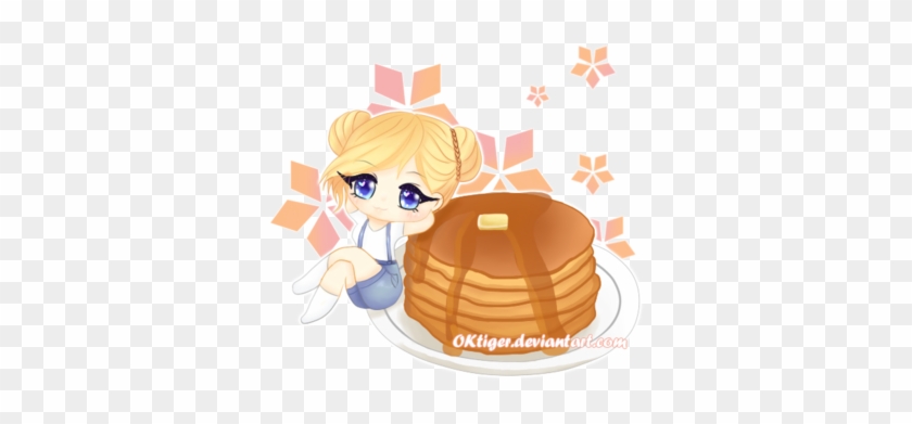 Pancake Chibi Girl By Oktiger - Chibi #886469