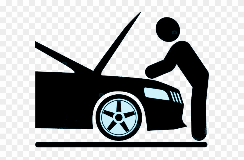 Automotive Repair Icon Car Service - Car Hood Icon #886491