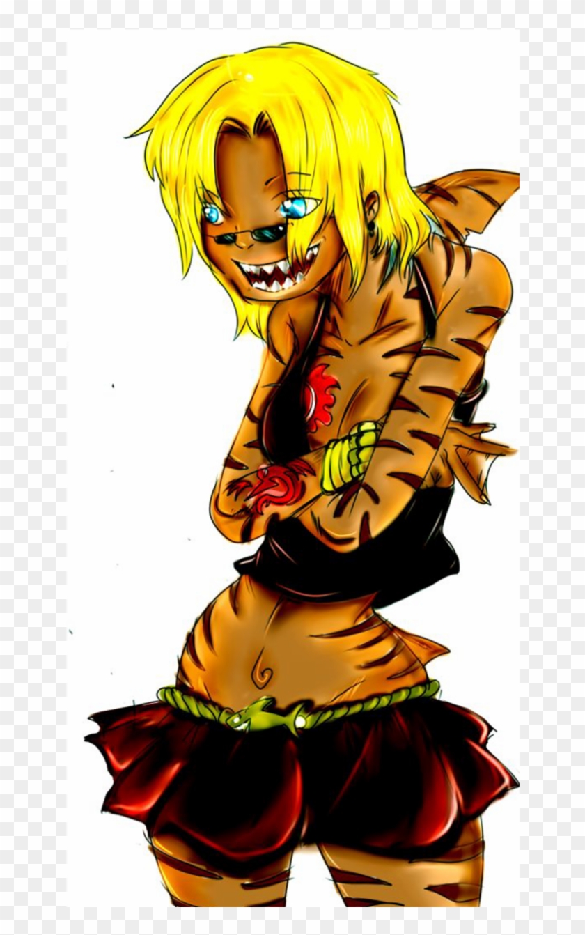 Mirrorladybrulee Ceres The Tiger Shark Fishgirl By - Tiger Shark #886496