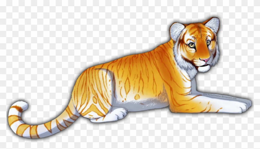 Golden Tabby Tiger By Narmicreator On Deviantart - Golden Tabby Tiger Drawing #886516