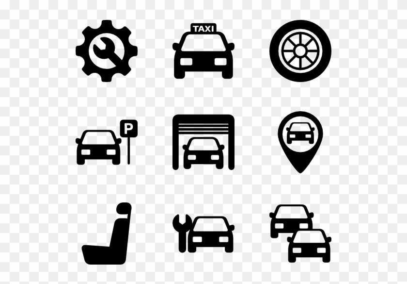 Automobiles 100 Icons - Icandy Combat Please Do Not Block Driveway Print Car #886553