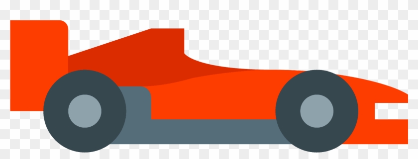 F1 Car Icon - F1 Car Side View #886602