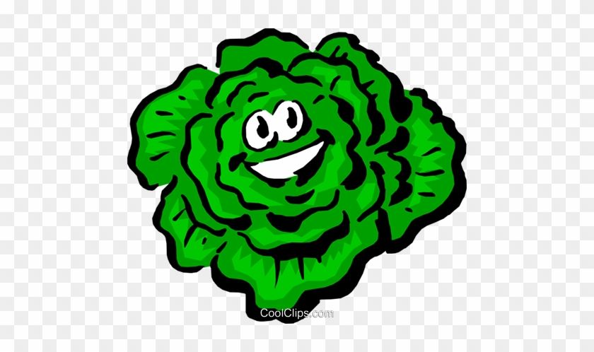 Cartoon Salat Vektor Clipart Bild - Lettuce Clipart Free #886653