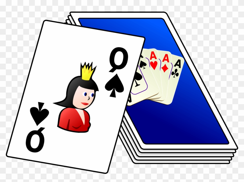 Clip Art Deck Of Cards - Drawing #886680