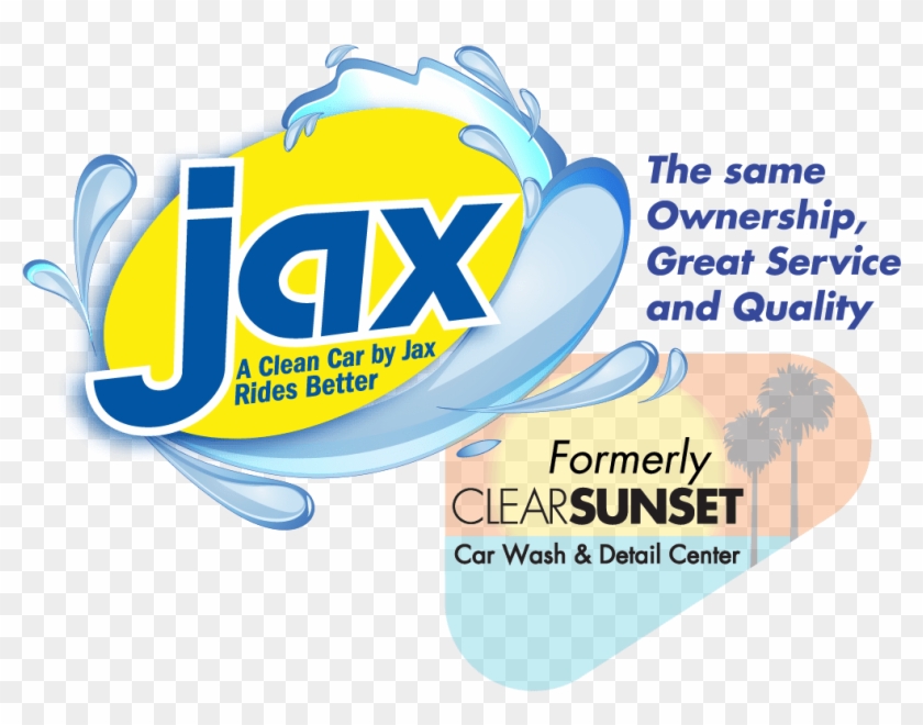Clear Sunset Carwash Has Now Changed It's Name To Jax - Jax Car Wash #886812