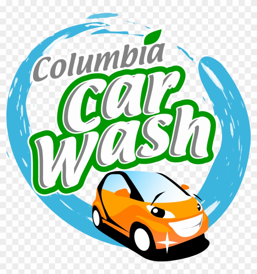 Columbia Car Wash And Detailing Logo - Subcompact Car #886835