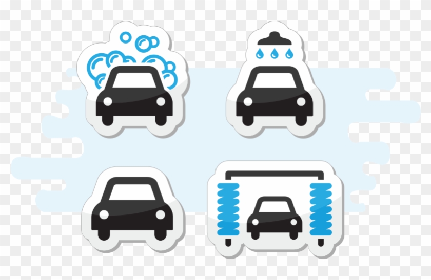 We Use The Very Best In Car Care Materials, Including - Car Wash Icon Vector #886914