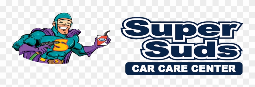 Supersuds Car Care Center - Cartoon #886941